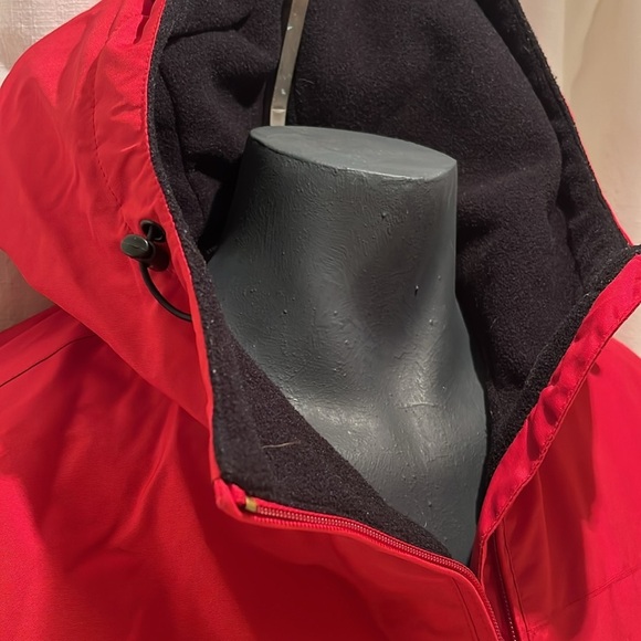 Pacific Trail Red Black Lined Heavy Outdoor Coat Jacket - Picture 3 of 12